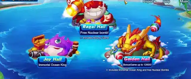 Bombing Fishing gemple Wolf777Apk